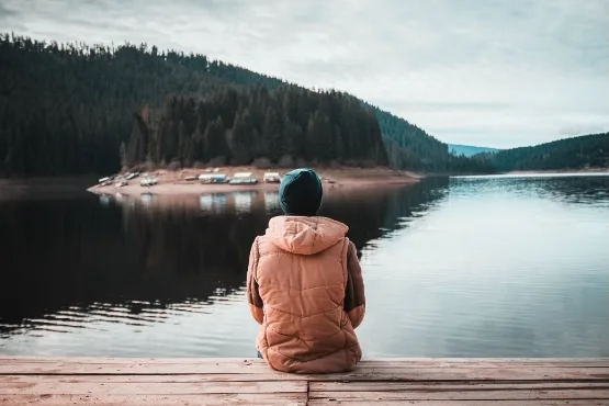 Individual therapy session in a supportive setting